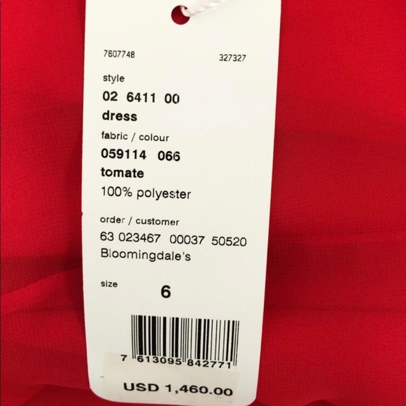 Akris Punto Red Shift Dress - Picture 8 of 10